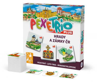 Pexetrio Hrady a zámky, plus –  dětské vzdělávací hry