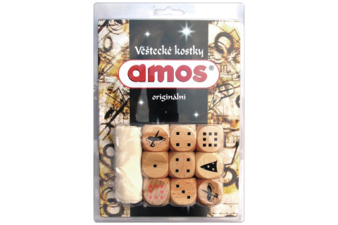 Věštecké kostky AMOS - společenská hra - výprodej