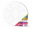 Namaluj si sám Kruh - kreativní puzzle bez potisku