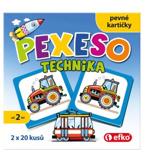 Pexeso Technika BABY - dětská hra