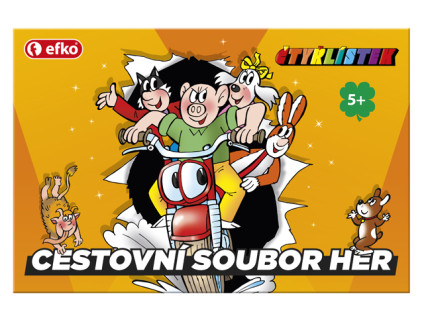 Cestovní soubor her Čtyřlístek