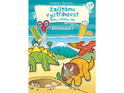 Začínáme vystřihovat Dinosauři - vystřihovánka