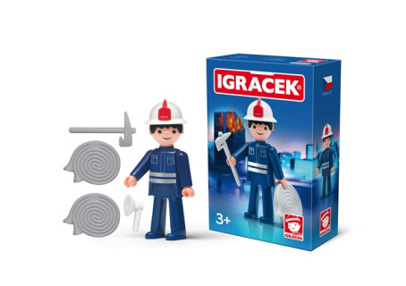 Igráček Hasič - figurka s příslušenstvím - výprodej