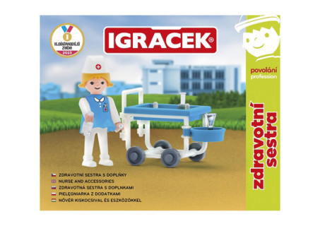 Igráček Zdravotní sestra - figurka s příslušenstvím