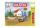 Igráček Zedník - figurka s motúčkem a nářadím