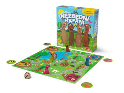 Nezbední hafani - desková hra pro děti