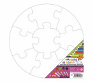 Namaluj si sám Kruh - kreativní puzzle bez potisku