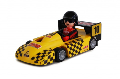 ITES česká autodráha Základní set Superkart IGZ (žlutá a zelená), 1:18