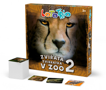 Loto-trio  Zvířata v ZOO 2 –  dětské vzdělávací hry