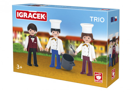 Igráček Trio Vaříme - Kuchař, Kuchařka a Číšník