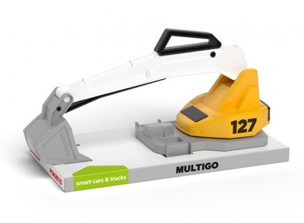 MultiGO Build - stavební bagr pro Igráčkovo auto
