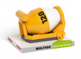 MultiGO Build - míchačka na beton pro Igráčkovo auto