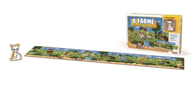 Hra O farmě - puzzle s příběhem