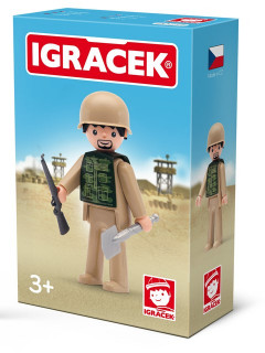 Igráček Voják - figurka s příslušenstvím