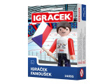 Igráček Fanoušek IV Hokej 2015 - figurka s vlajkou